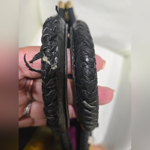 Coach Madison Whipstitch Embossed Buffed Leather Satchel-RARE - Picture 9 of 11